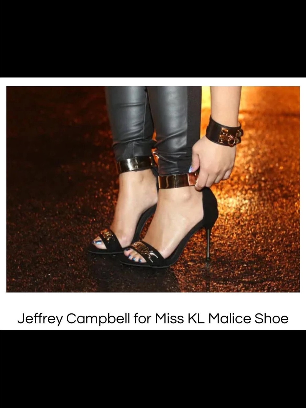 ✨Limited Edition Jeffrey Campbell Malice Heels✨ - Picture 6 of 6